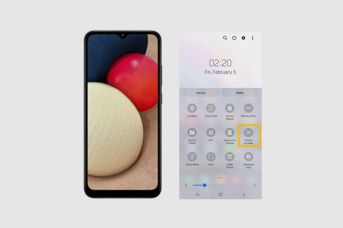 How to Screen Record Using your Samsung Galaxy AO2s
